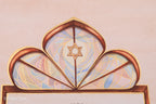 Ketubah "Mishkan" vitrage - Hand painted with gold 24 K