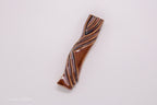 Ceramic mezuzah case "Kalah- Bride" brown color