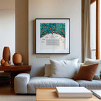 Ketubah for jewish wedding "8 blessings"