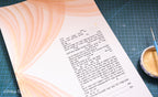 Ketubah "Tahara" - Hand painted or print option with gold 24 K