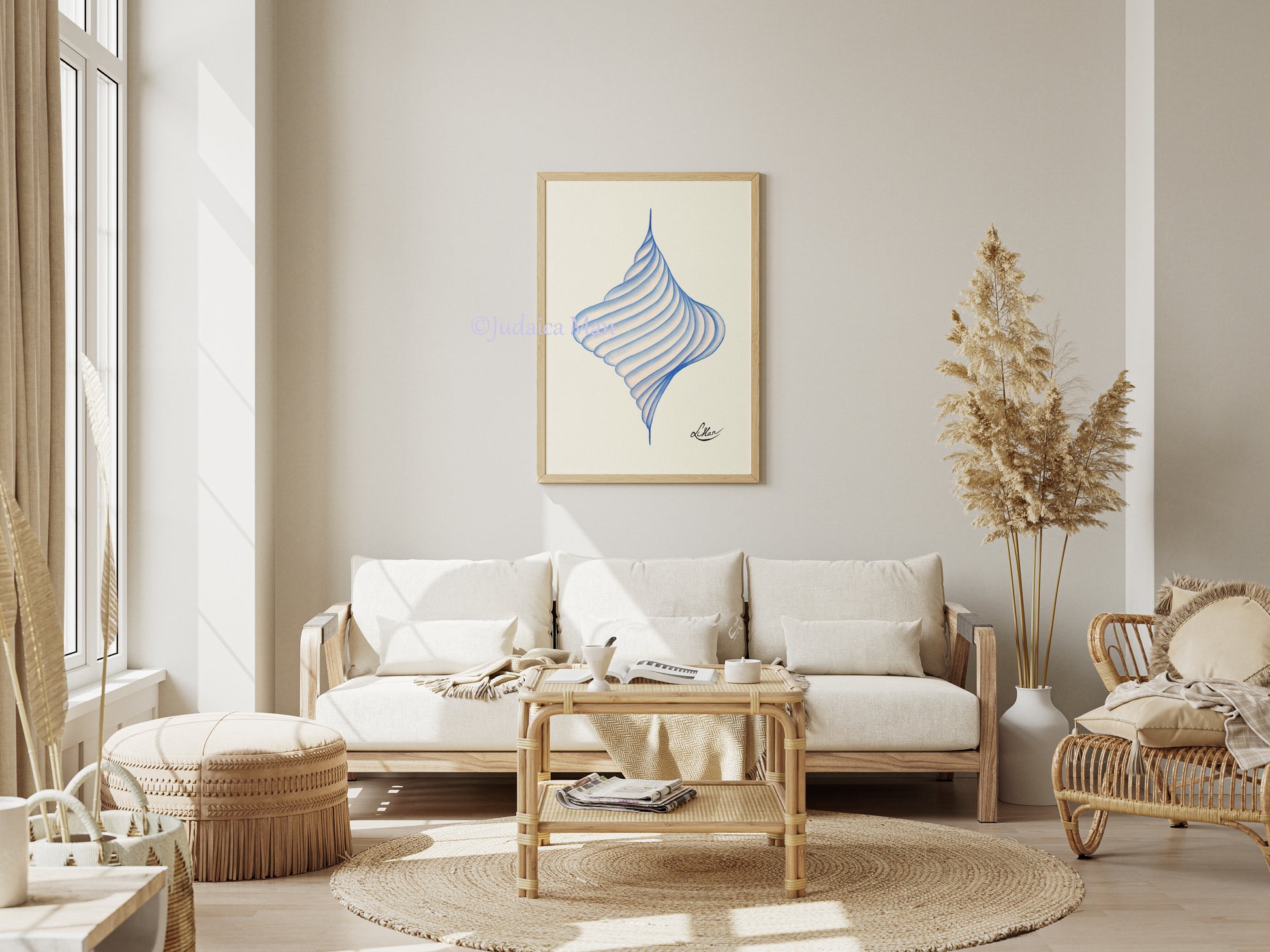 "Tahara" - Giclee print from watercolor original painting
