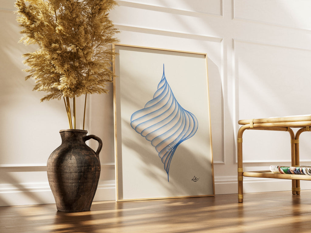 "Purity" - Giclee print from watercolor original painting