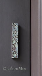 Ceramic mezuzah "Pomegranates"