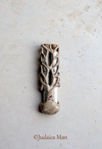 Wedding ceramic mezuzah "Tree of life" unique piece handmade
