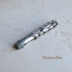 Ceramic mezuzah "Tree of life" unique piece handmade