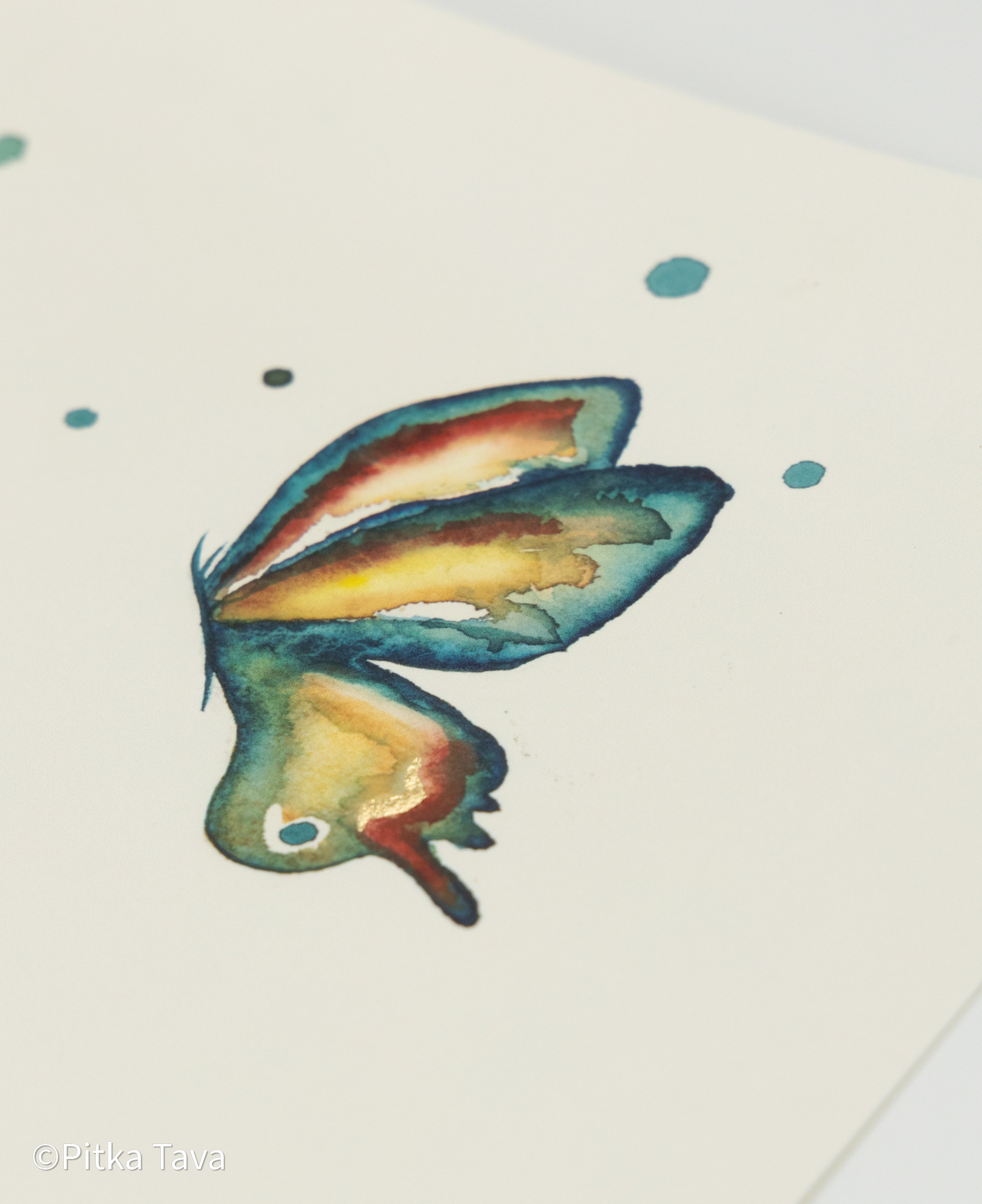 Jewish wedding ketubah "Pomegranates flowers"