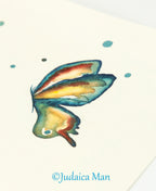 Jewish wedding ketubah "Pomegranates flowers"