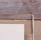 Framed Jewish Home blessing "Magen David on Jerusalem" - English and Hebrew text or Hebrew only