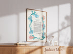 Ketubah "The king's Shushan" - Hand painted with gold