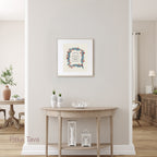 Jewish Home blessing "Pomegranates flowers"