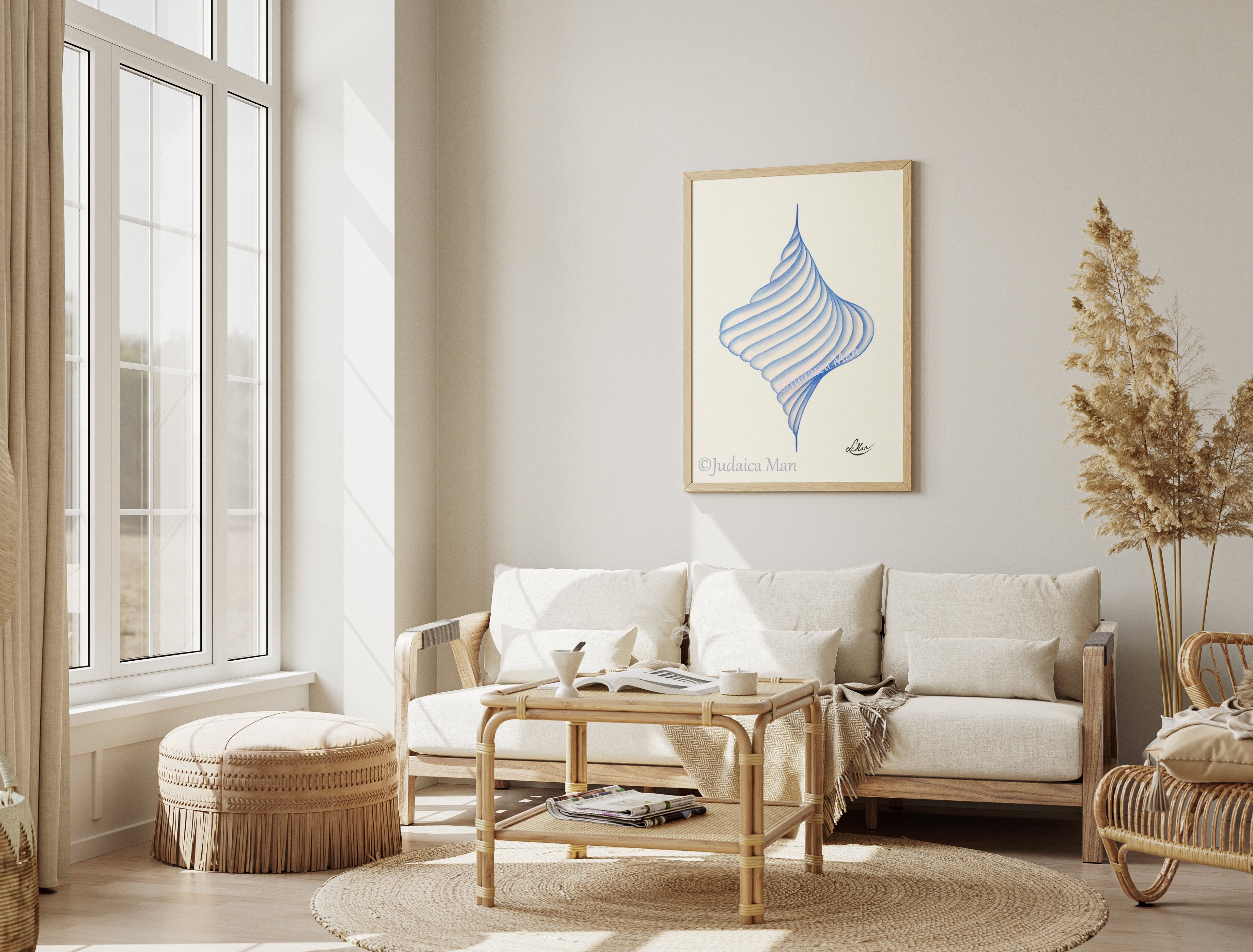 "Purity" - Giclee print from watercolor original painting