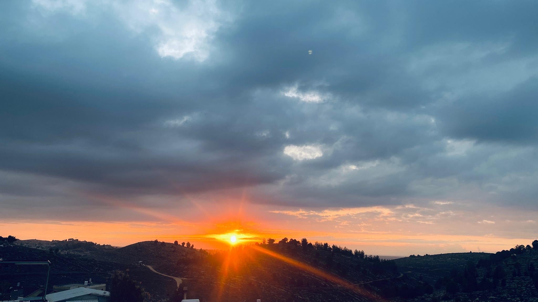 Jewish wedding ketubah with 24 K pure gold "Sunset colors on Talith"-Jewish art judaica-Watercolor ketubah jewish tradition-Maroccan ketubah