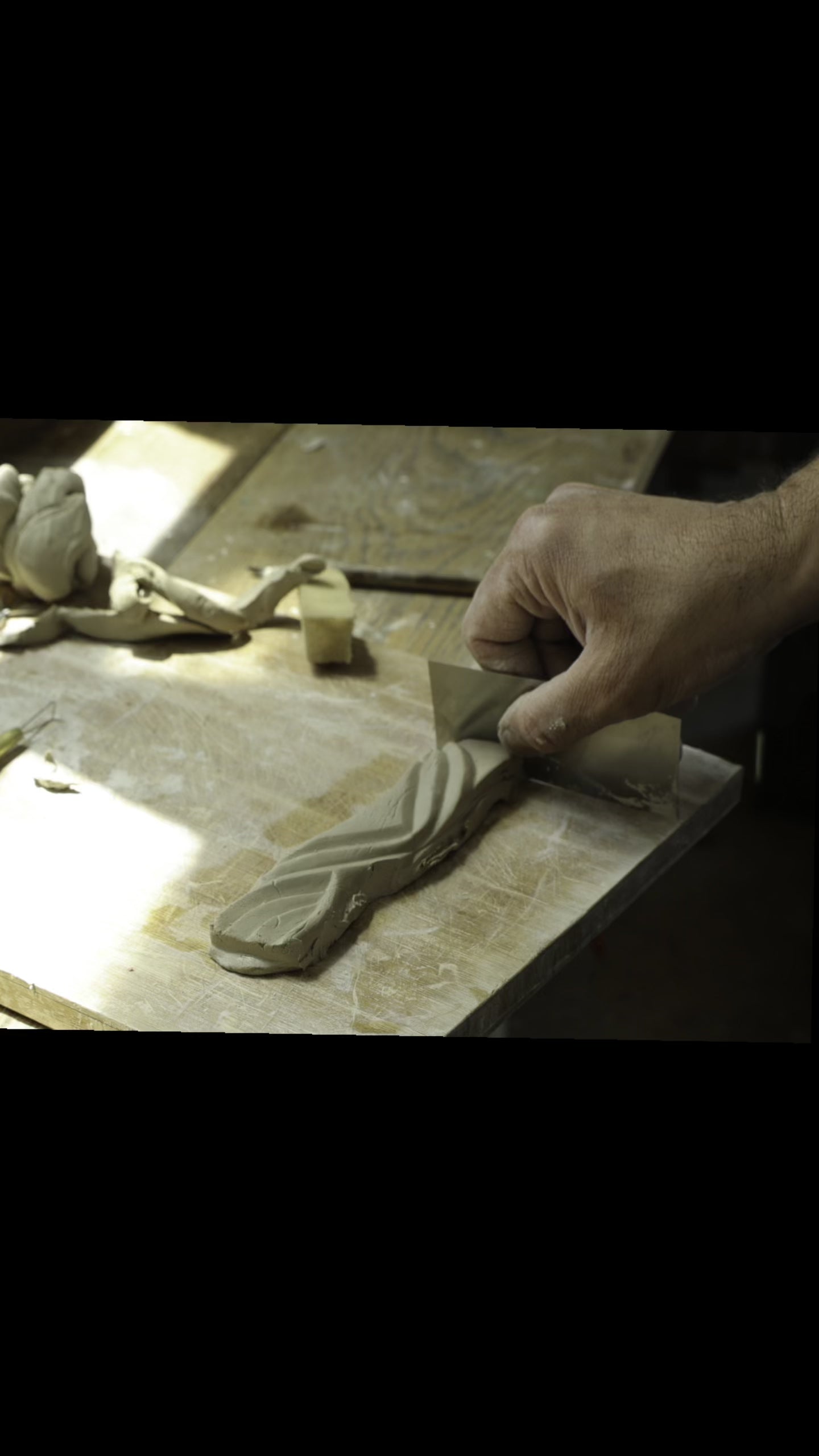 Ceramic mezuzah case "Kalah- Bride" pearl color