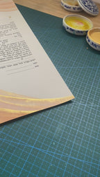 Ketubah "Tahara" - Hand painted or print option with gold 24 K