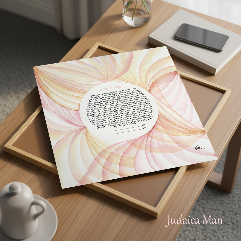 Ketubah for jewish wedding "Elegance"