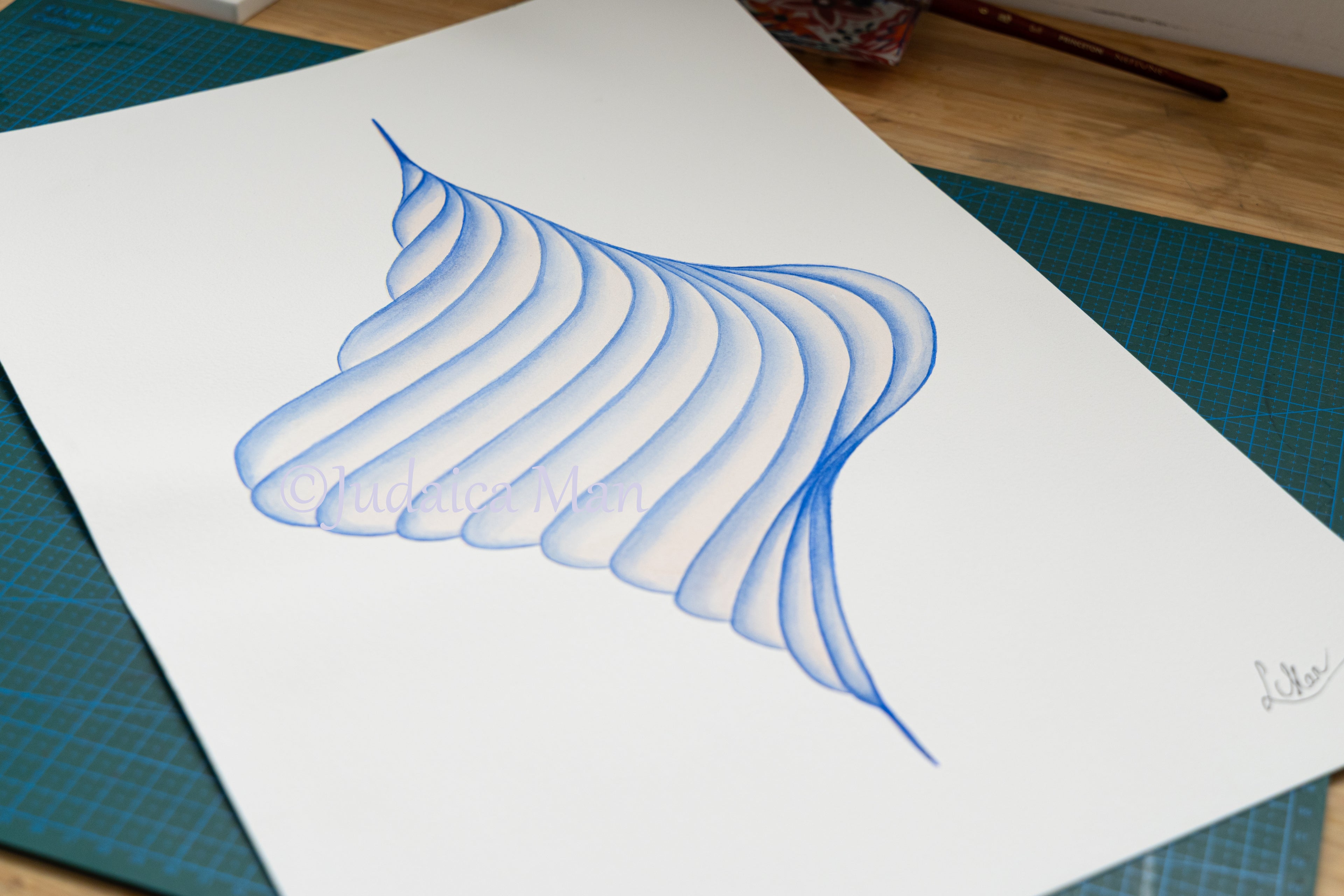 "Purity" - Giclee print from watercolor original painting