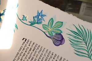 כתובה "שבעת המינים"